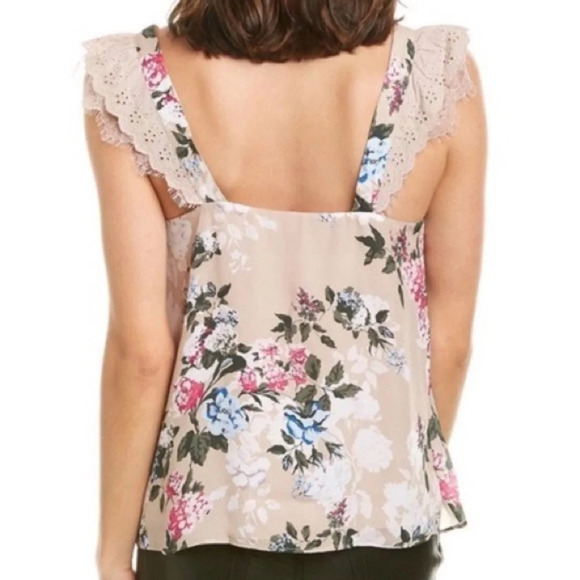 CAMI NYC Juliette Silk Carnation Floral Camisole - Picture 3 of 10